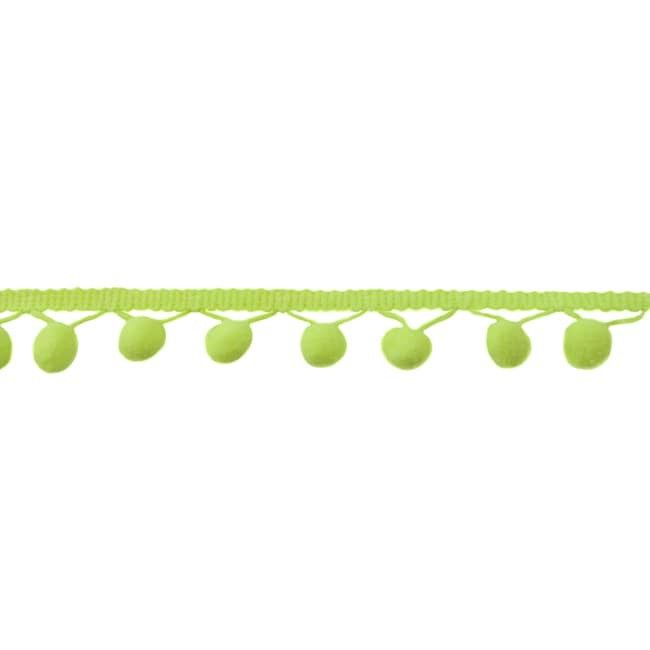 Bommelborte Pompon ca. 24 mm Bommeln - uni