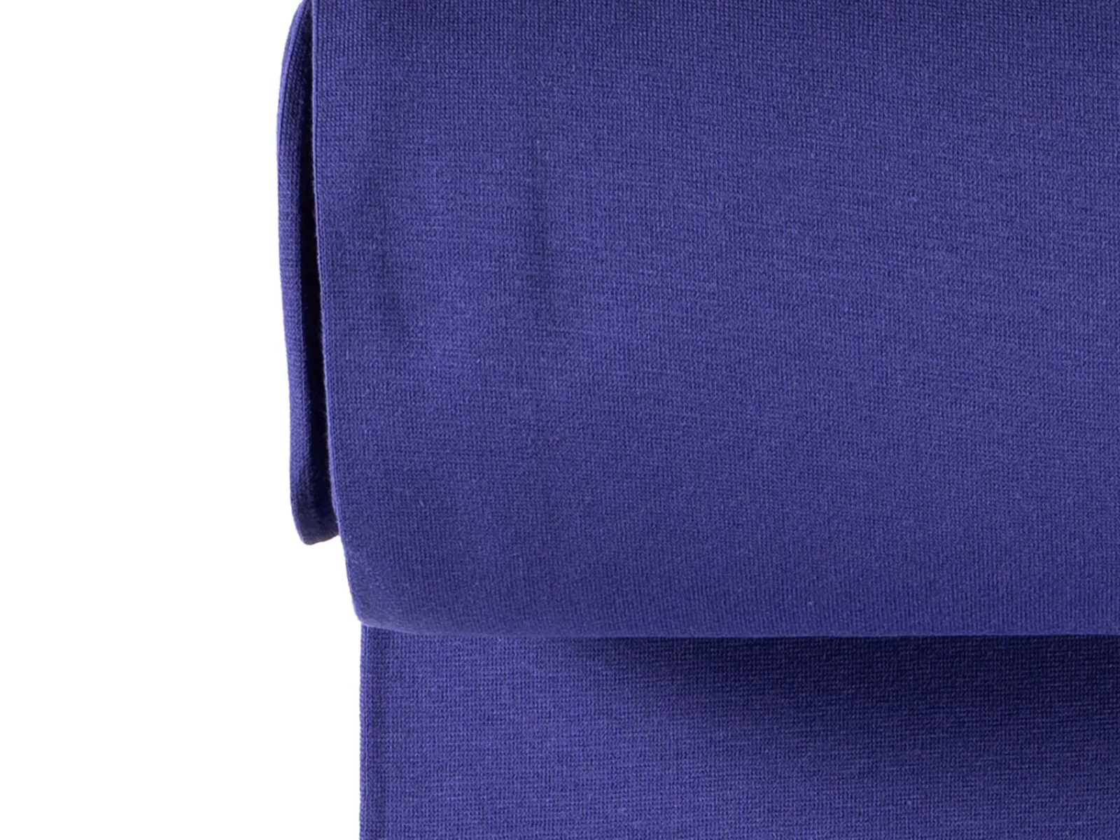 Glattes Bündchen Stoff im Schlauch