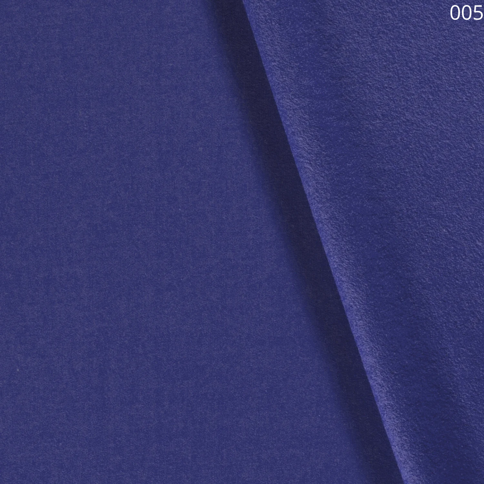 Angerauter Sweat Stoff - uni