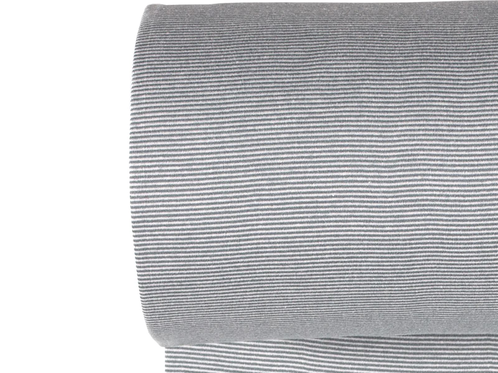 Glattes Bündchen Stoff im Schlauch - Streifen