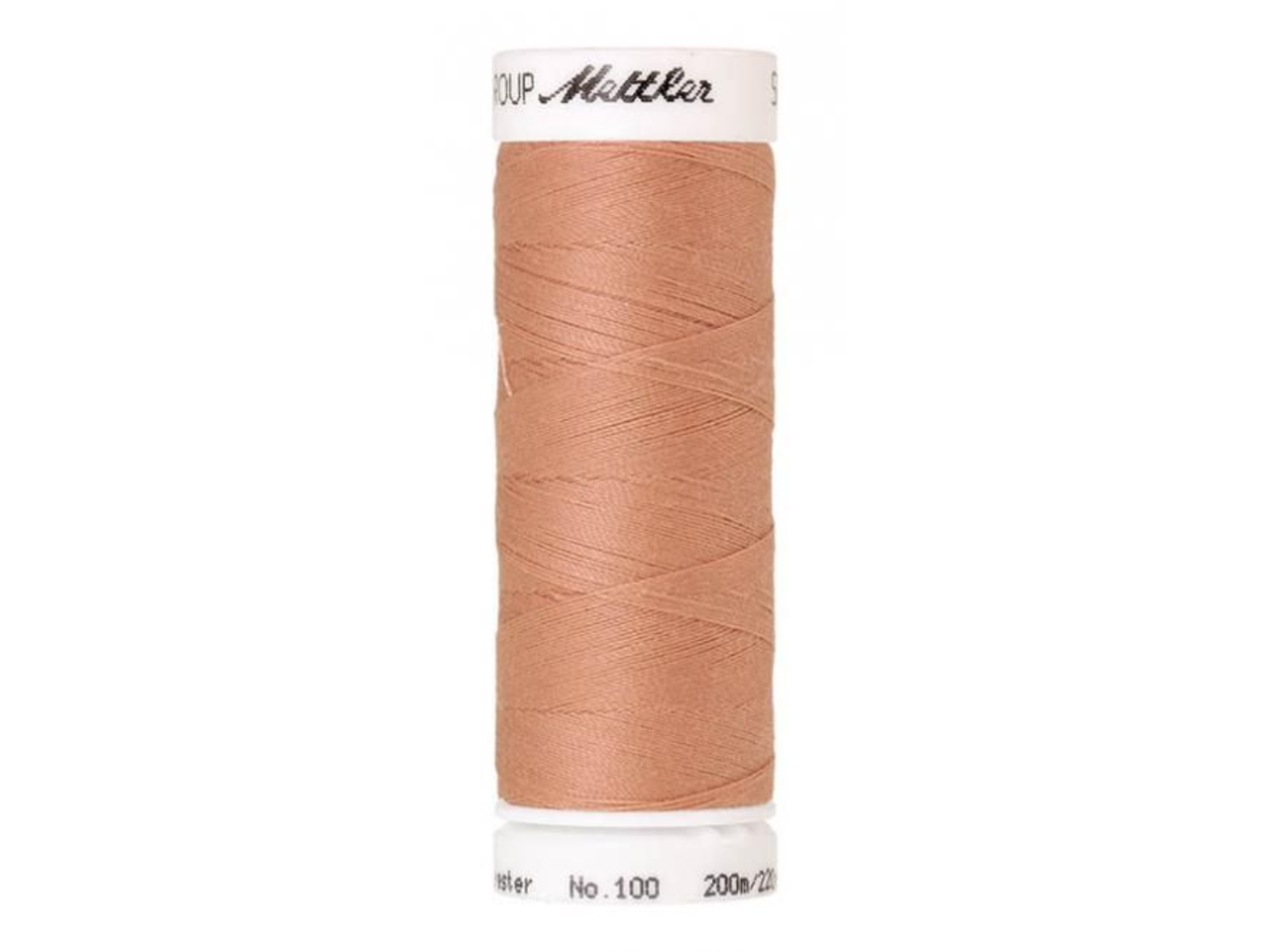 🧵 SERALON® - Allesnähergarn - 200 m • Beige – Rot – Bordeaux - Nähgarn
