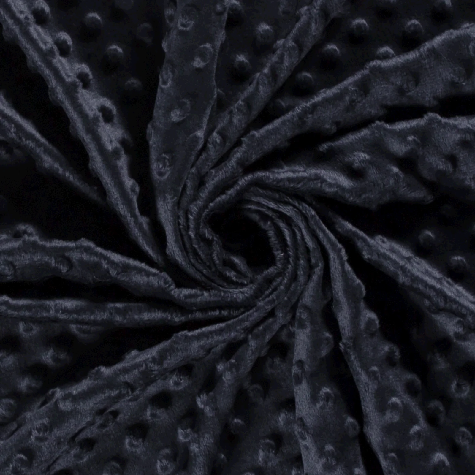 Minky-Stoff mit Noppenprägung