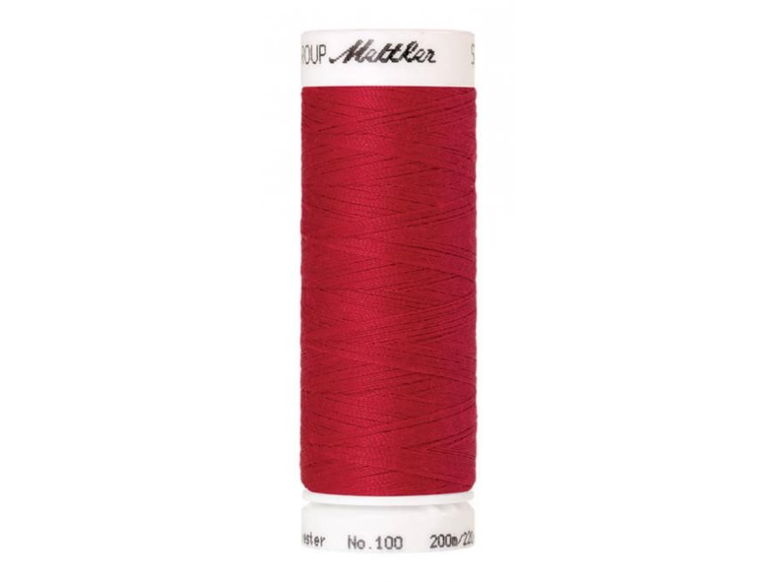 🧵 SERALON® - Allesnähergarn - 200 m • Beige – Rot – Bordeaux - Nähgarn