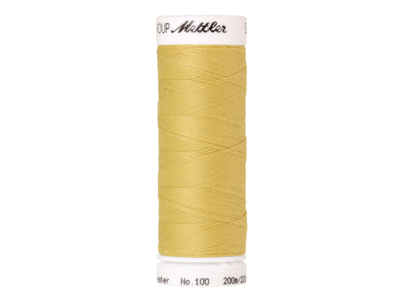 🧵 SERALON® - Allesnähergarn - 200 m • Weiß – Gelb – Orange - Nähgarn