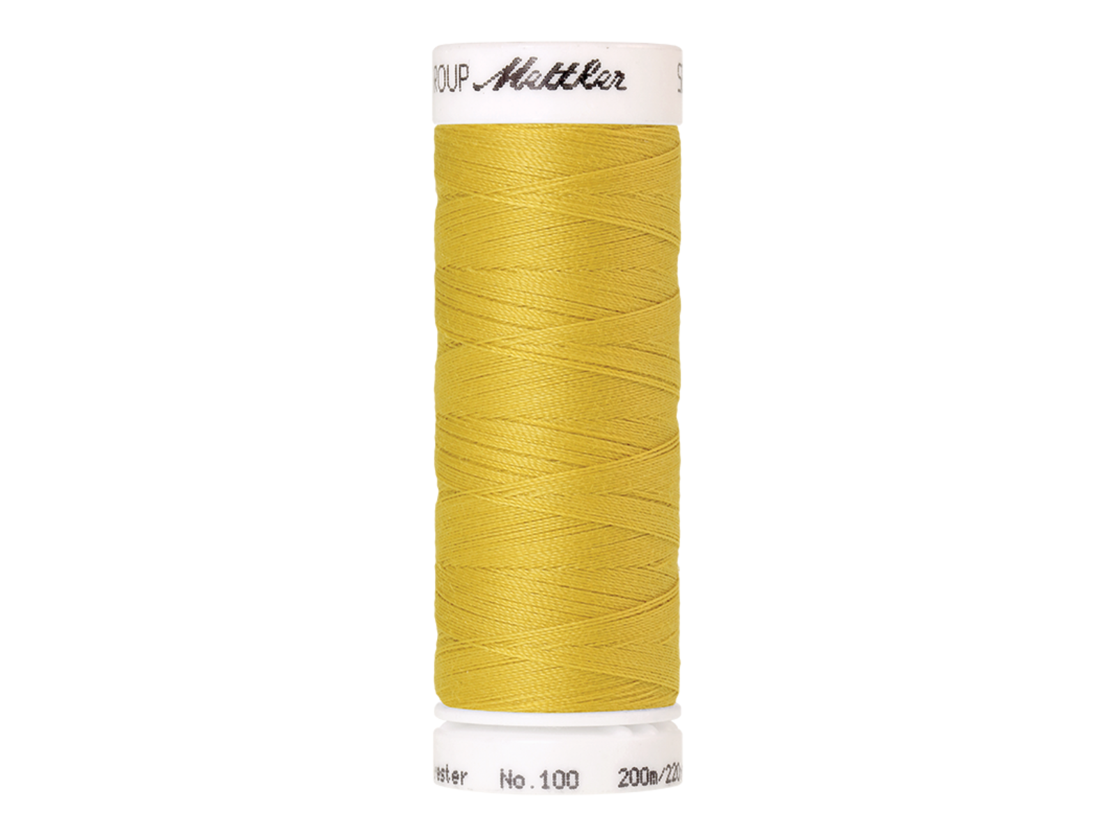 🧵 SERALON® - Allesnähergarn - 200 m • Weiß – Gelb – Orange - Nähgarn