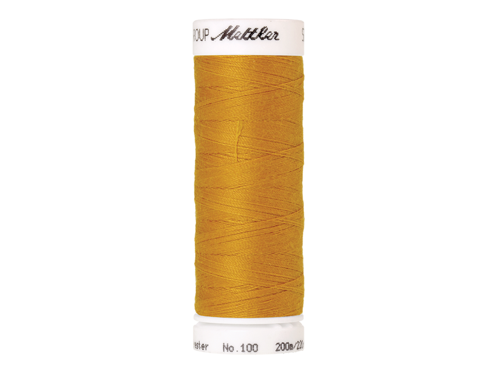 🧵 SERALON® - Allesnähergarn - 200 m • Weiß – Gelb – Orange - Nähgarn