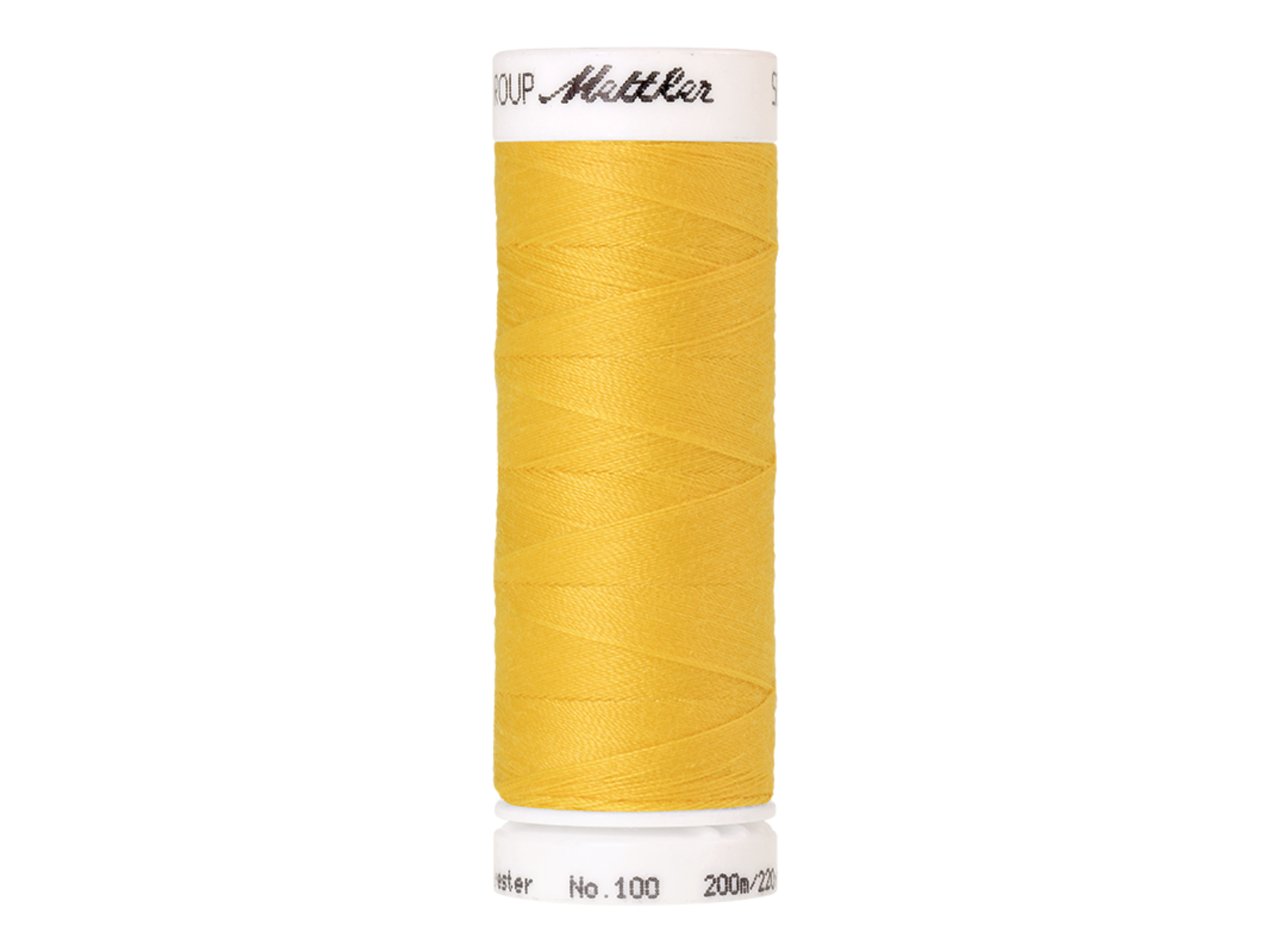 🧵 SERALON® - Allesnähergarn - 200 m • Weiß – Gelb – Orange - Nähgarn