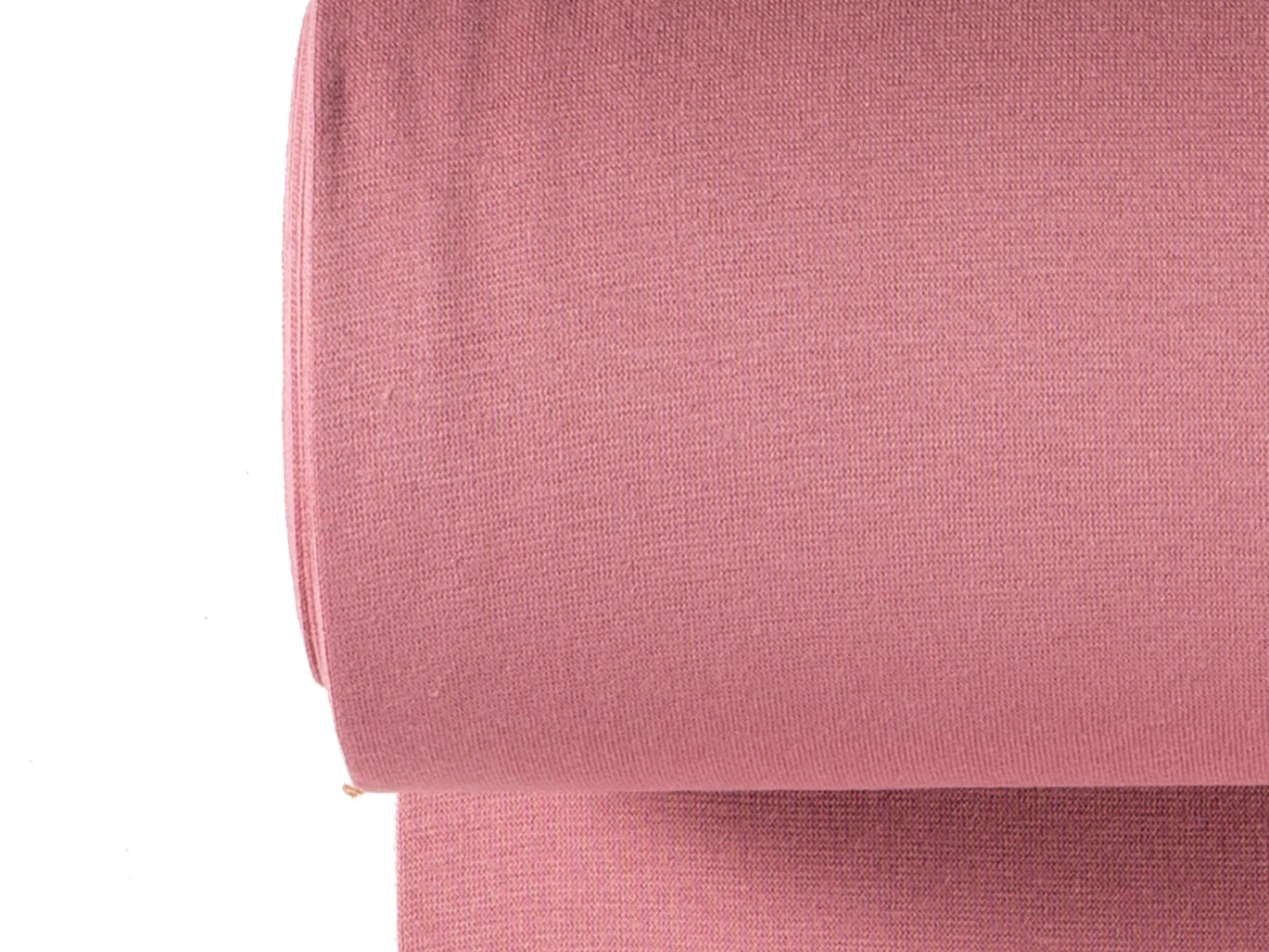 Glattes Bündchen Stoff im Schlauch