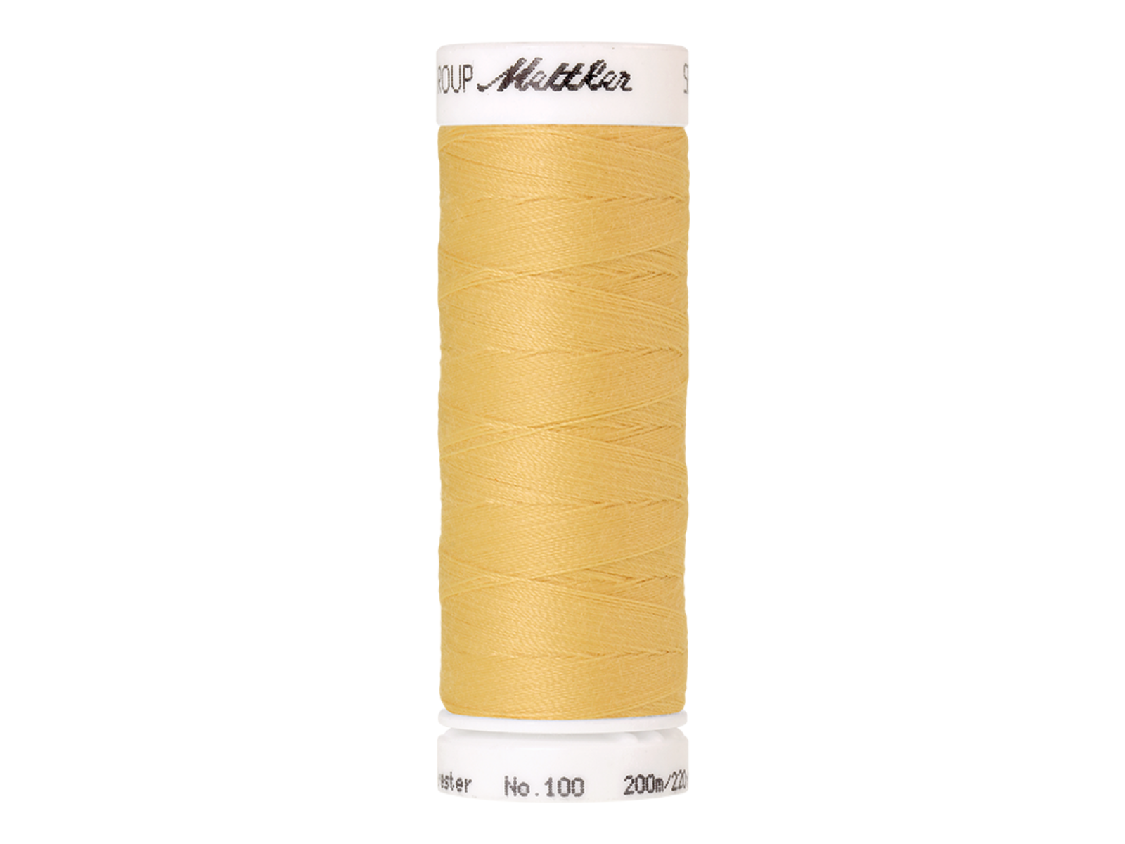 🧵 SERALON® - Allesnähergarn - 200 m • Weiß – Gelb – Orange - Nähgarn