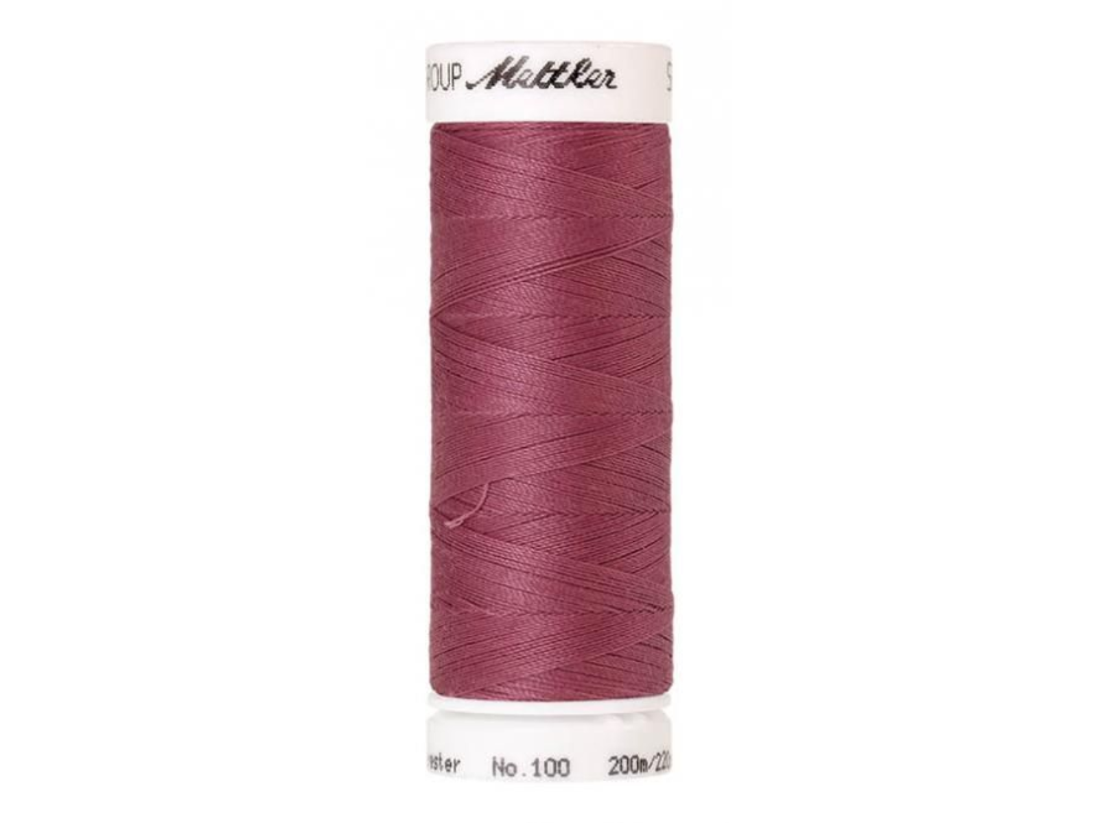 🧵 SERALON® - Allesnähergarn - 200 m • Beige – Rot – Bordeaux - Nähgarn