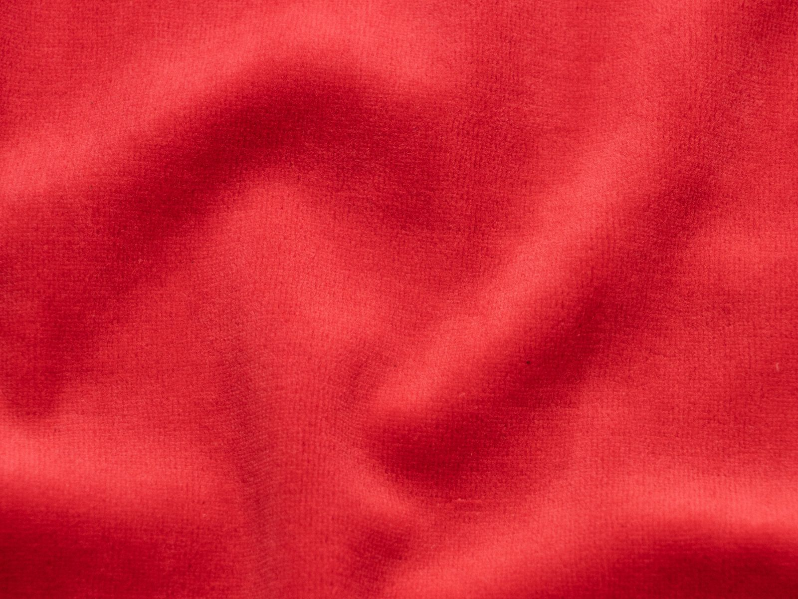 Nicki velours Stoff uni/melange