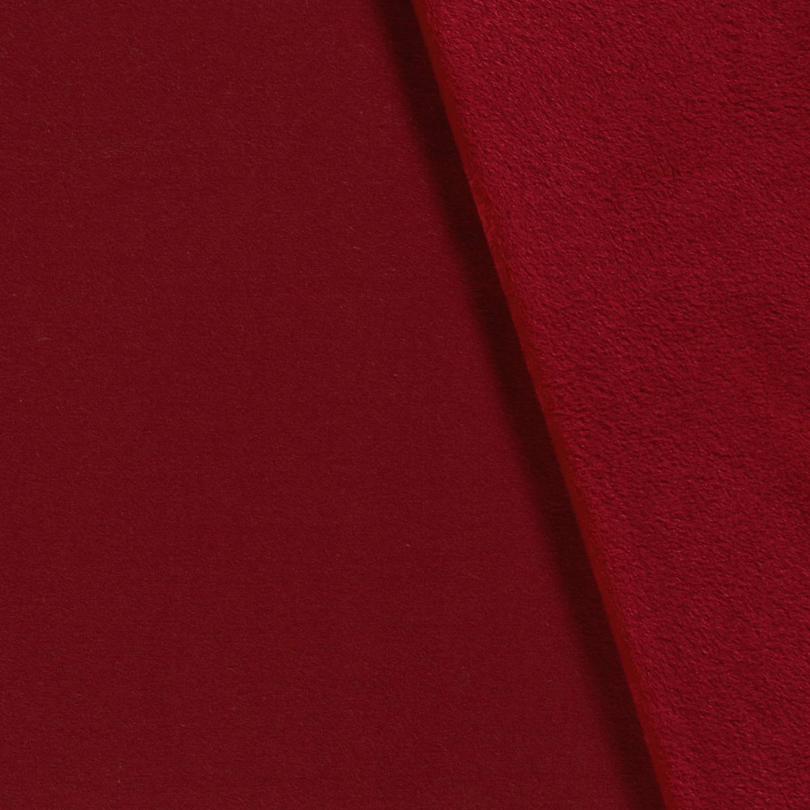 Alpenfleece Stoff- uni