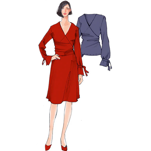 Papierschnittmuster Kleid/Shirt Rachel