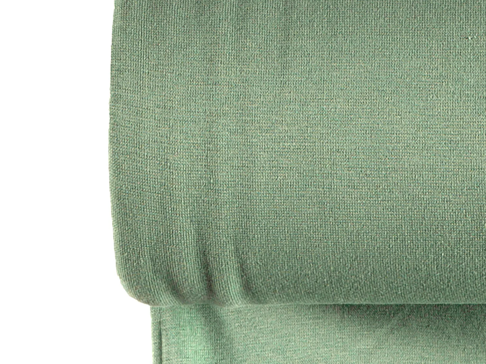 Glattes Bündchen Stoff im Schlauch