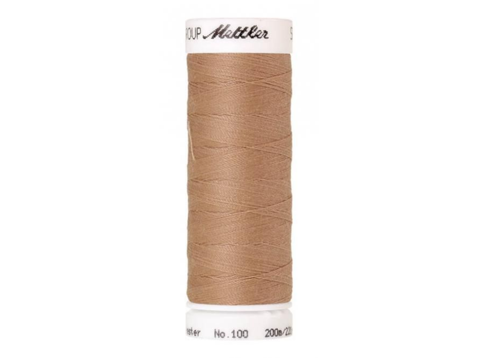 🧵 SERALON® - Allesnähergarn - 200 m • Beige – Terracotta – Braun - Nähgarn