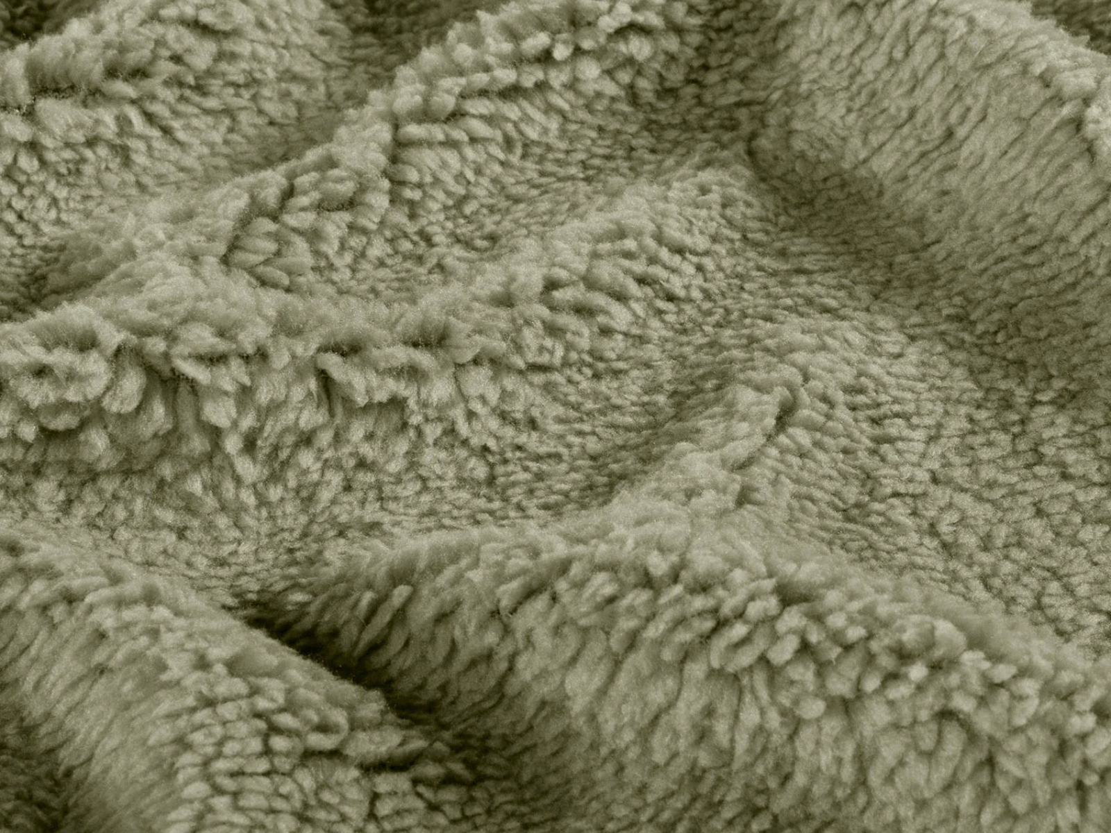 Sherpa Fleece Stoff- uni