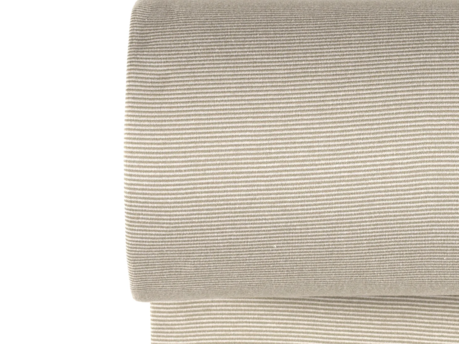 Glattes Bündchen Stoff im Schlauch - Streifen