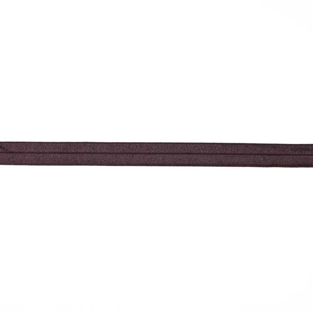 Elastisches Einfassband/Falzgummi glänzend - uni