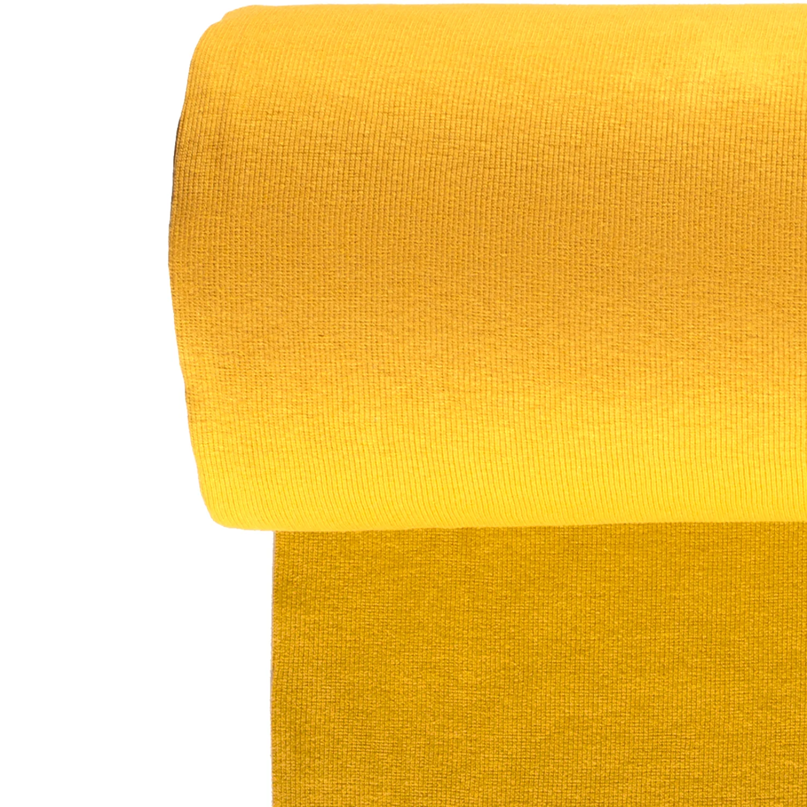 Ribbündchen Stoff im Schlauch