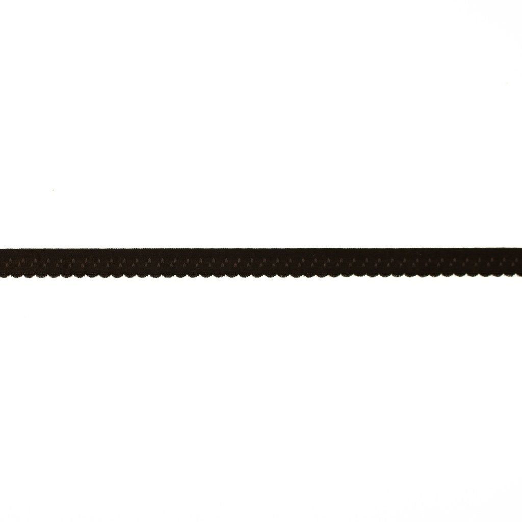 Elastisches Einfassband/Falzgummi bestickt