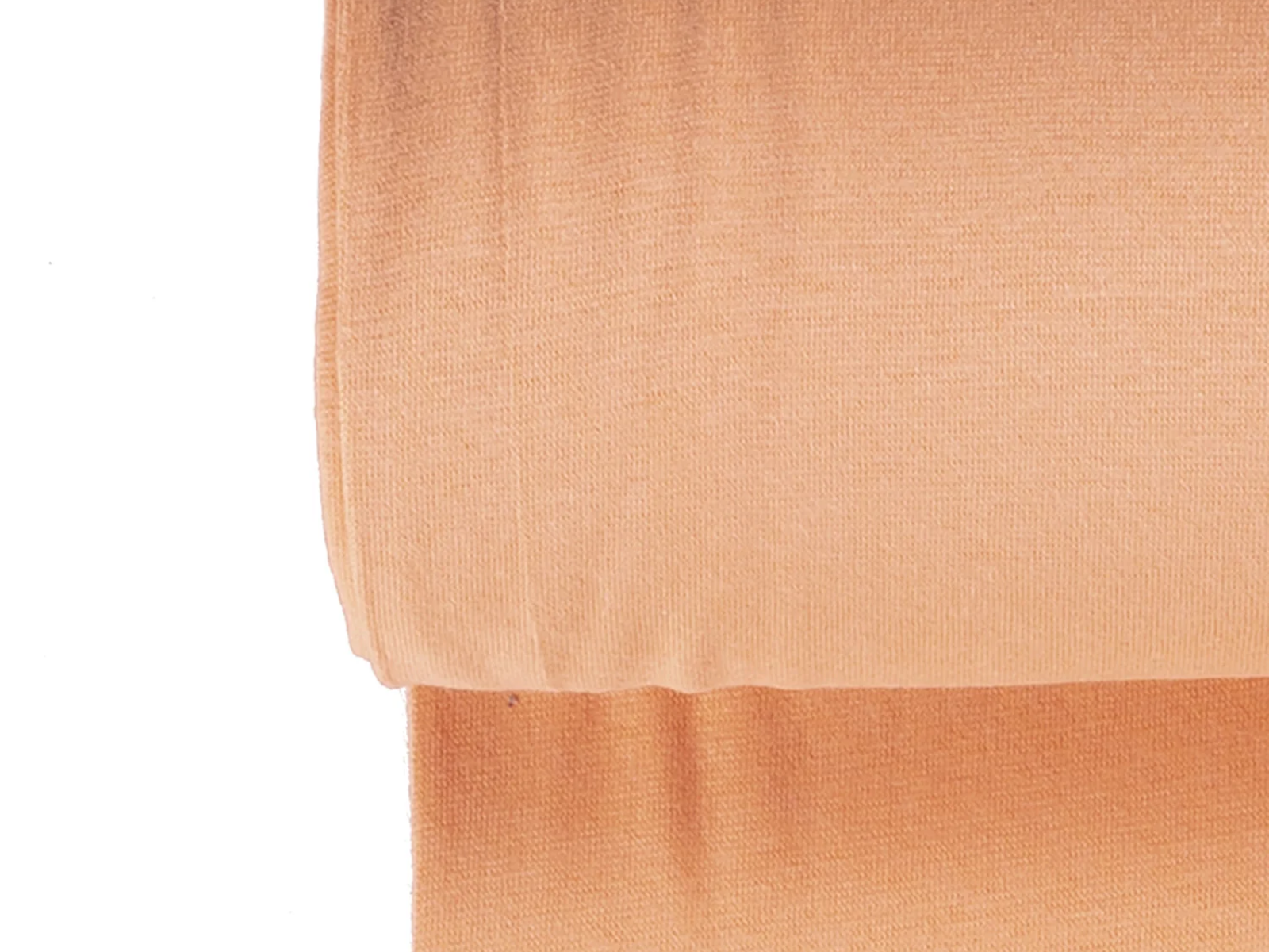 Glattes Bündchen Stoff im Schlauch