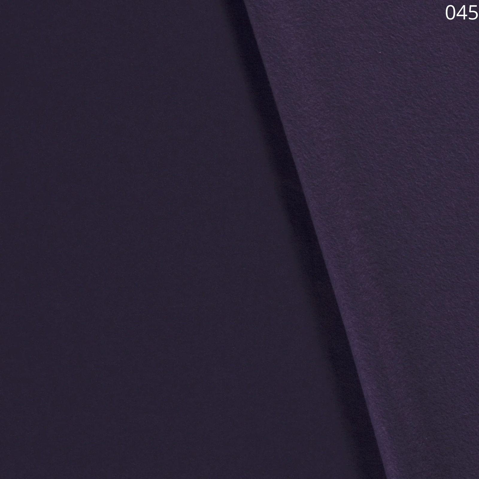 Angerauter Sweat Stoff - uni