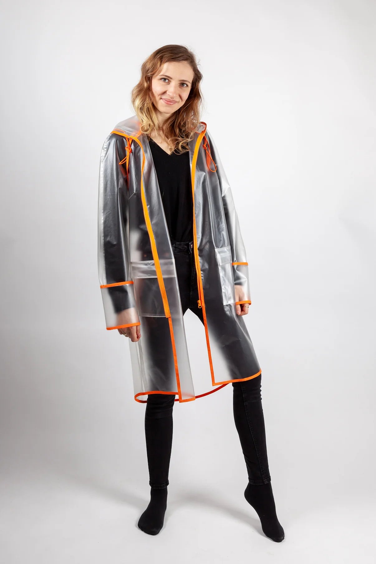 Papierschnittmuster Regenmantel Sabete