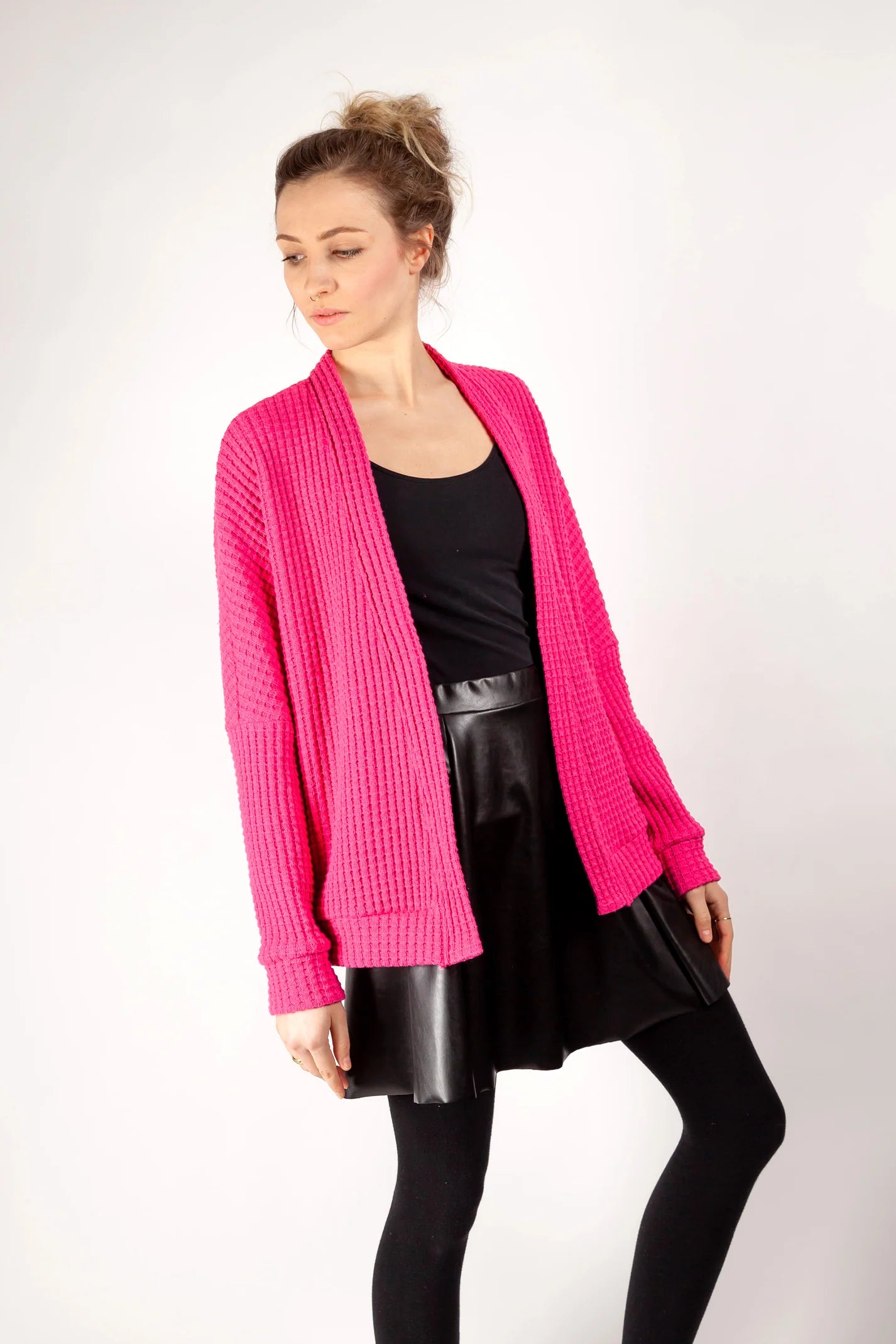 Papierschnittmuster Strickjacke Laura