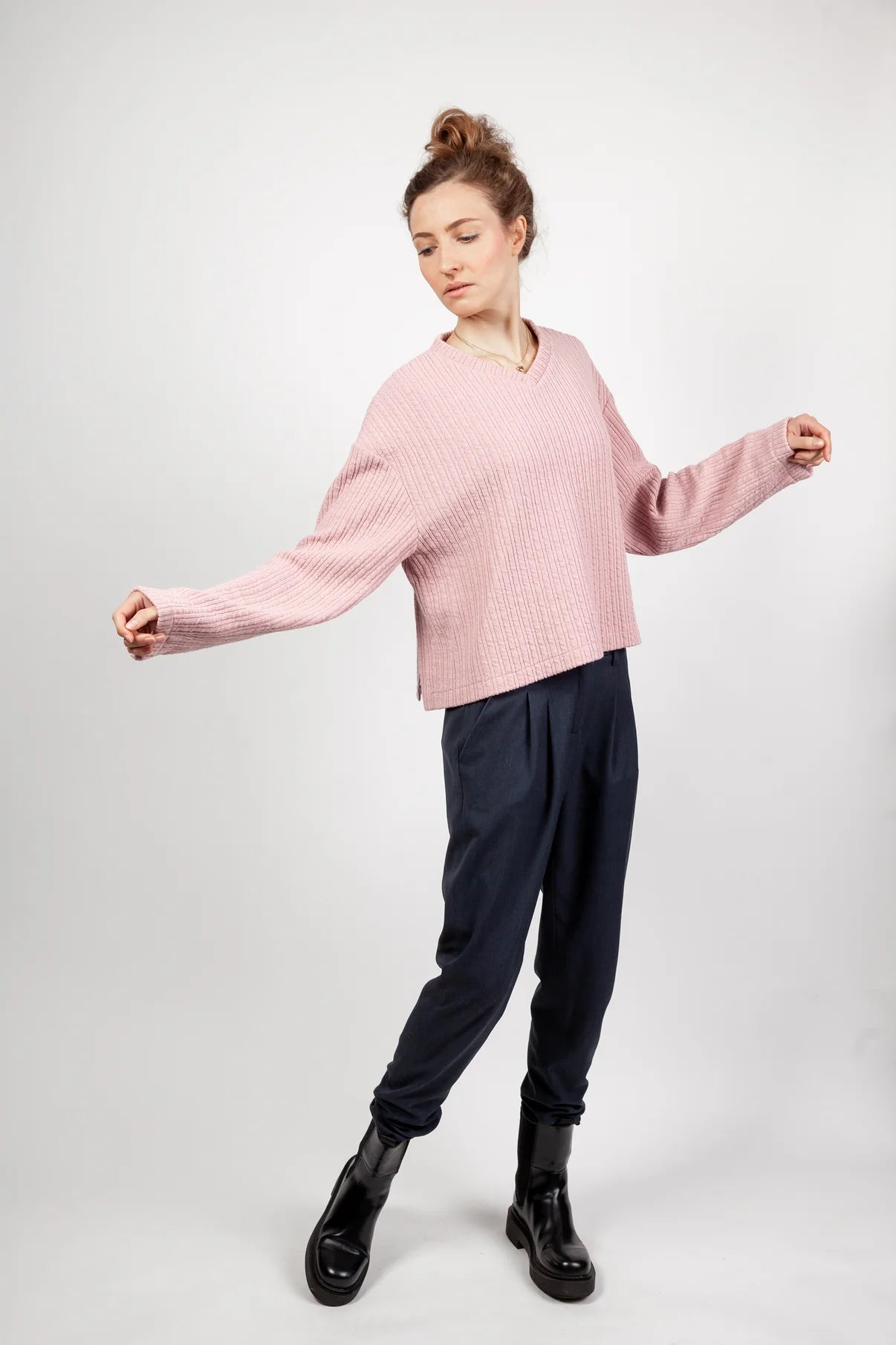 Papierschnittmuster Pulli Tamara