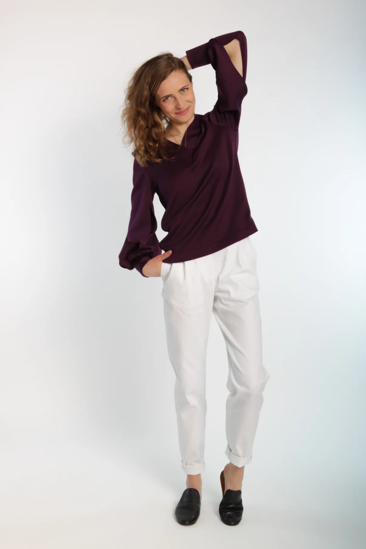 Papierschnittmuster Pulli Umeko