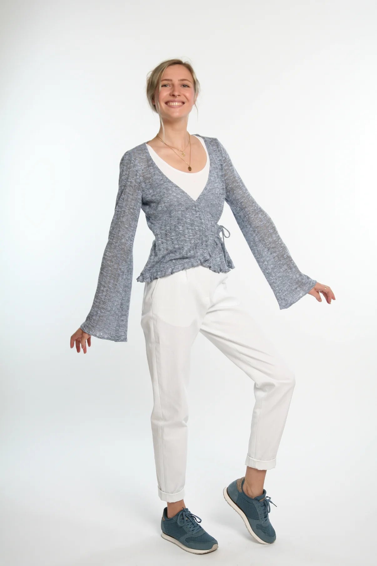 Papierschnittmuster Wickeljacke Alice