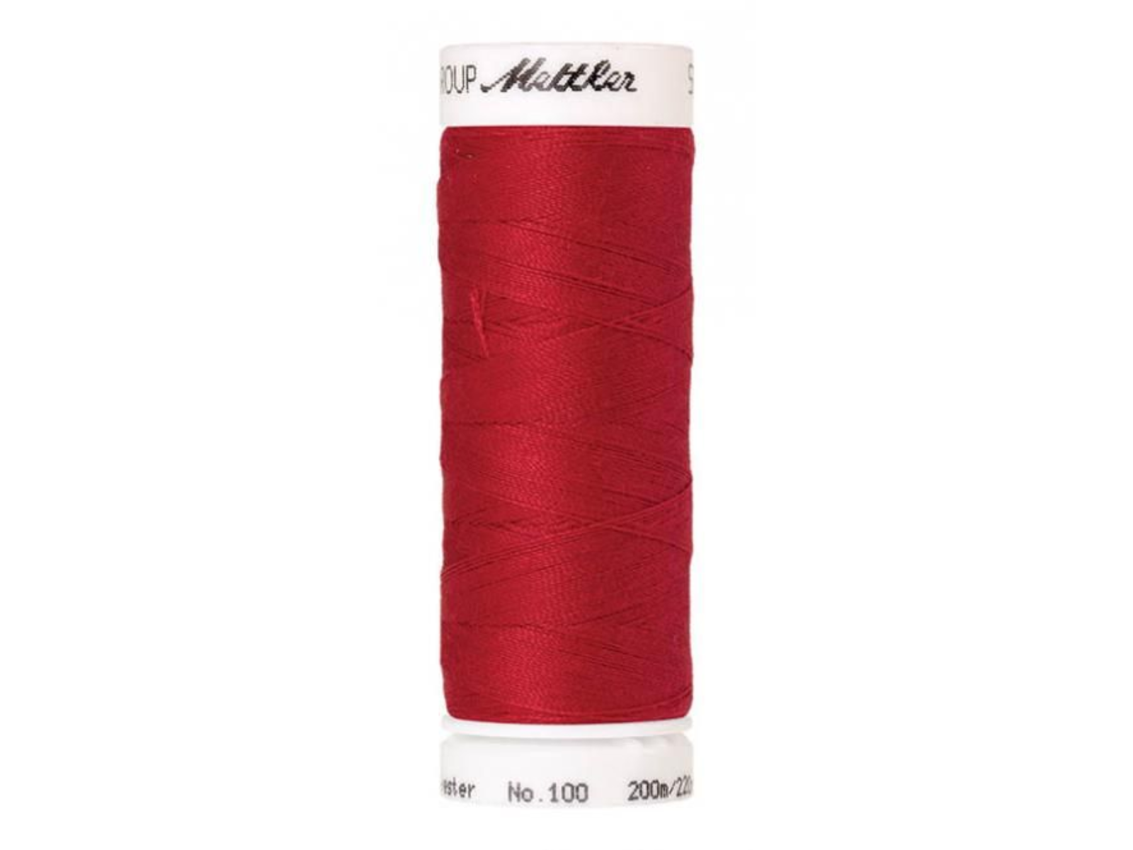 🧵 SERALON® - Allesnähergarn - 200 m • Beige – Rot – Bordeaux - Nähgarn