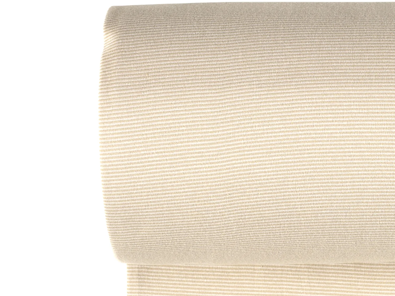 Glattes Bündchen Stoff im Schlauch - Streifen