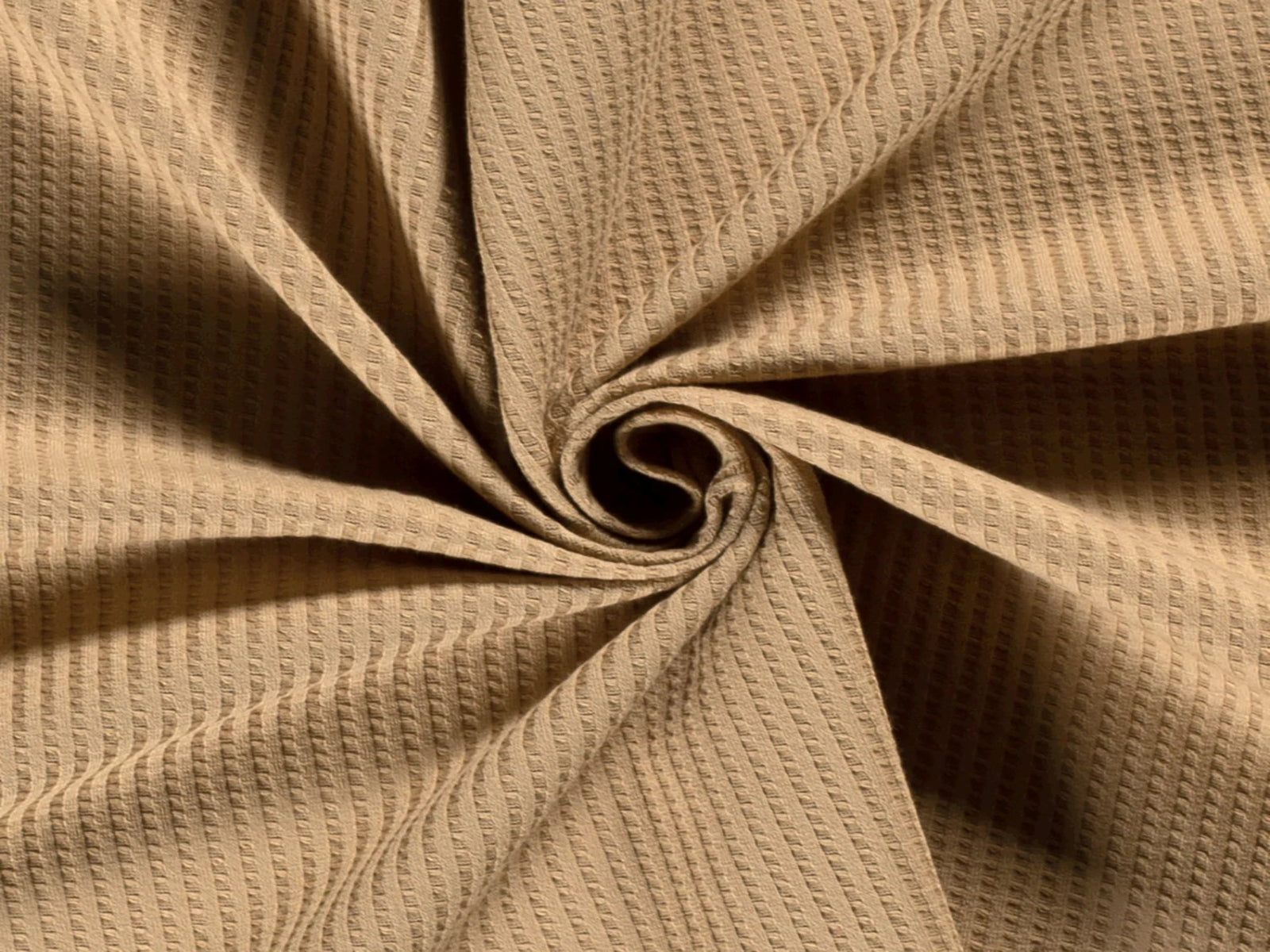 Leichter Waffeljersey Stoff