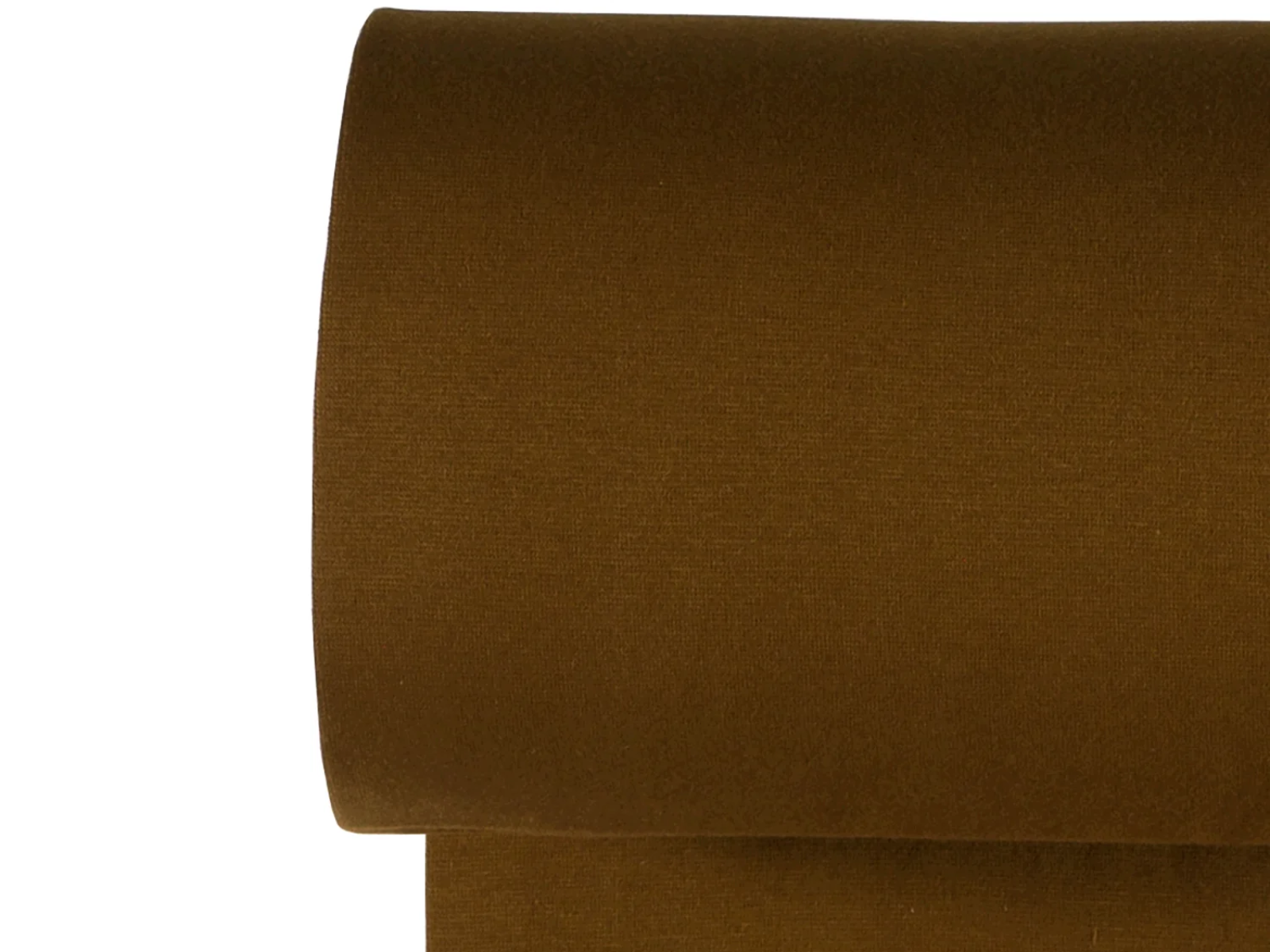 Glattes Bündchen Stoff im Schlauch -uni