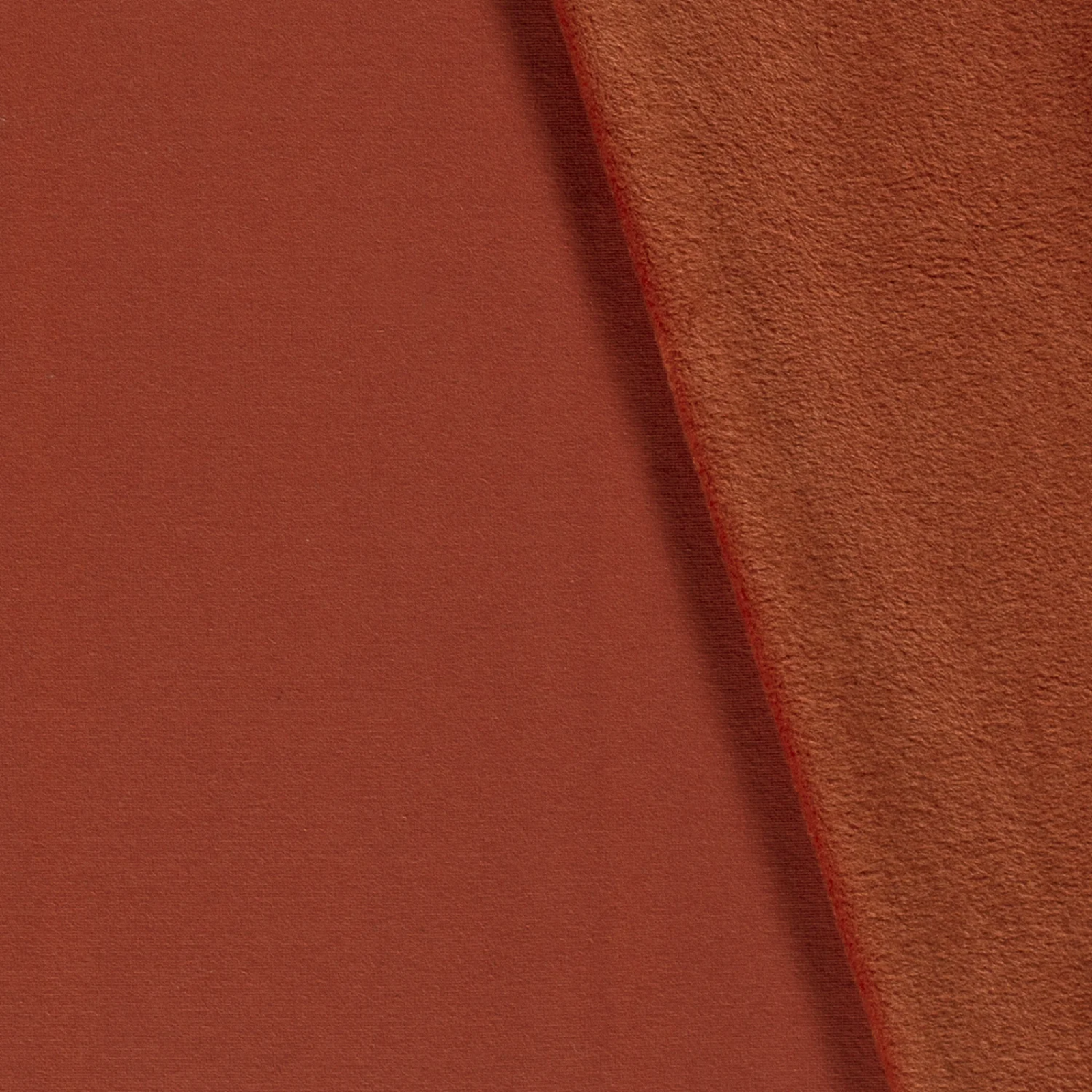 Alpenfleece Stoff- uni