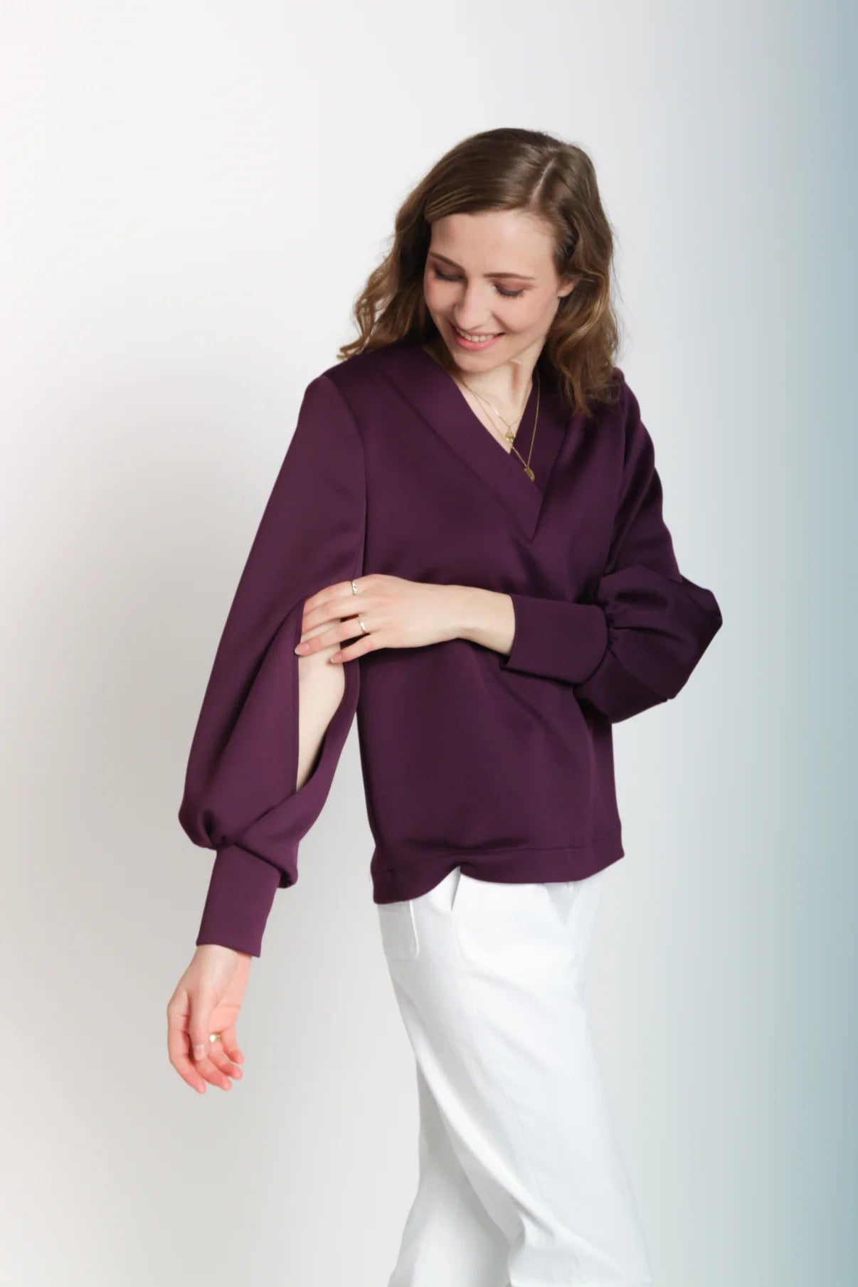 Papierschnittmuster Pulli Umeko