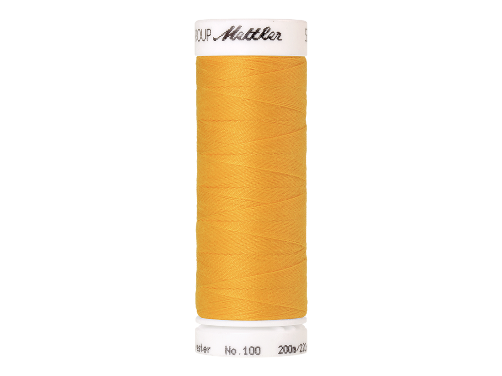 🧵 SERALON® - Allesnähergarn - 200 m • Weiß – Gelb – Orange - Nähgarn