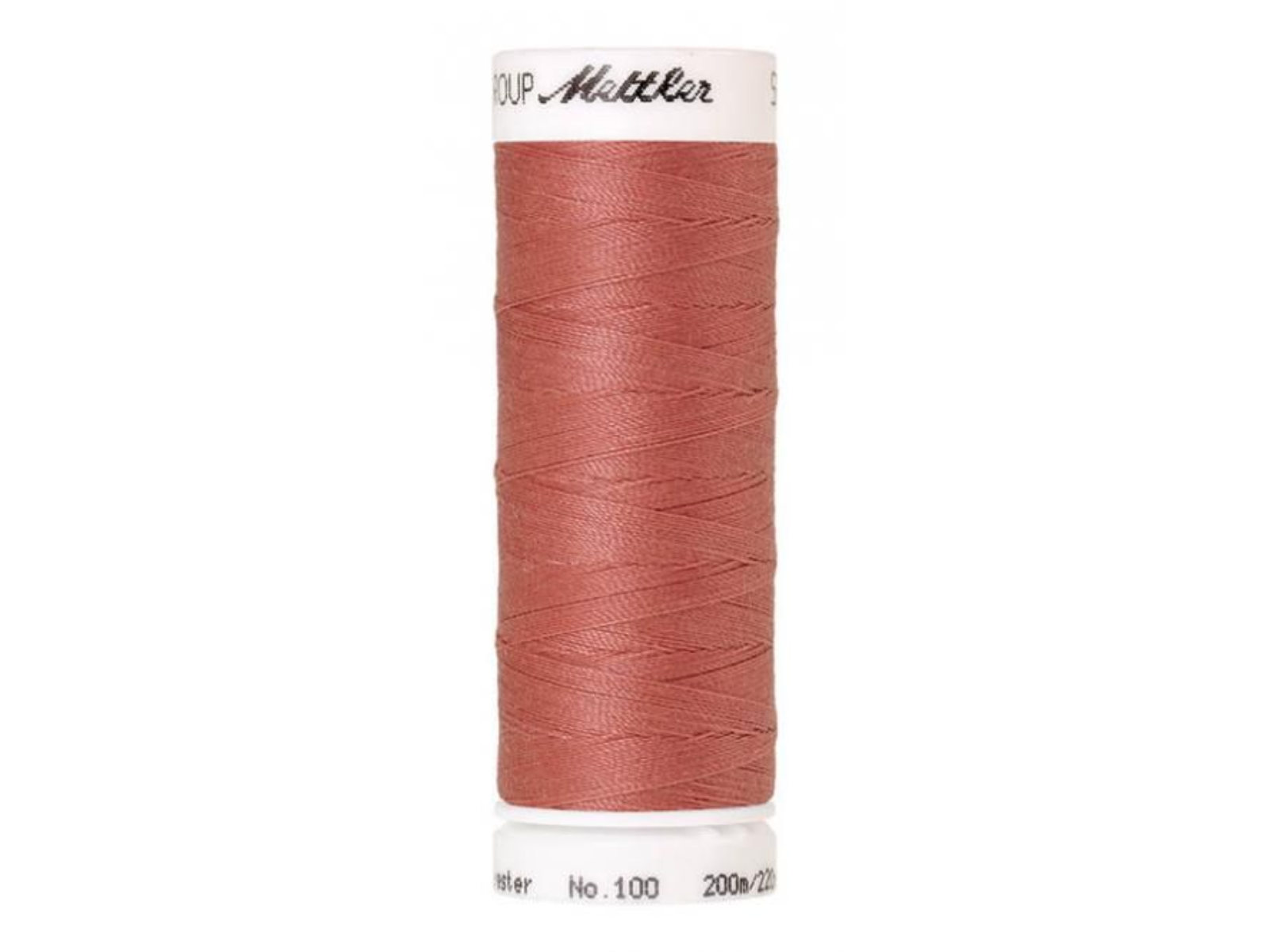 🧵 SERALON® - Allesnähergarn - 200 m • Beige – Rot – Bordeaux - Nähgarn