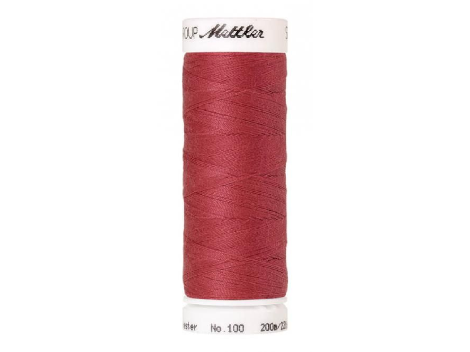 🧵 SERALON® - Allesnähergarn - 200 m • Beige – Rot – Bordeaux - Nähgarn