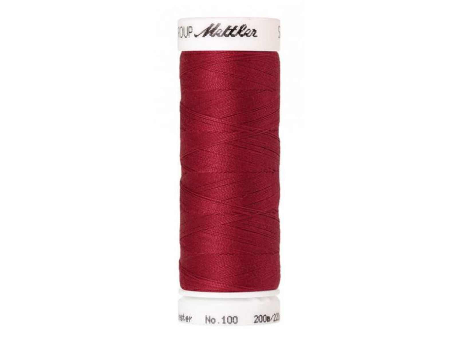 🧵 SERALON® - Allesnähergarn - 200 m • Beige – Rot – Bordeaux - Nähgarn