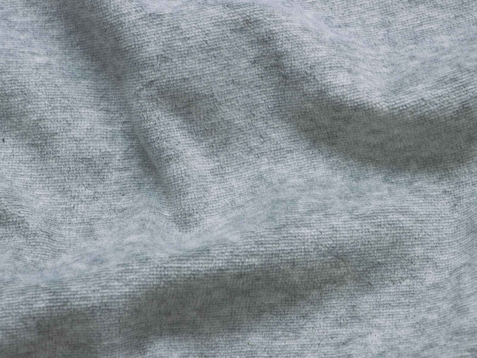 Nicki velours Stoff uni/melange