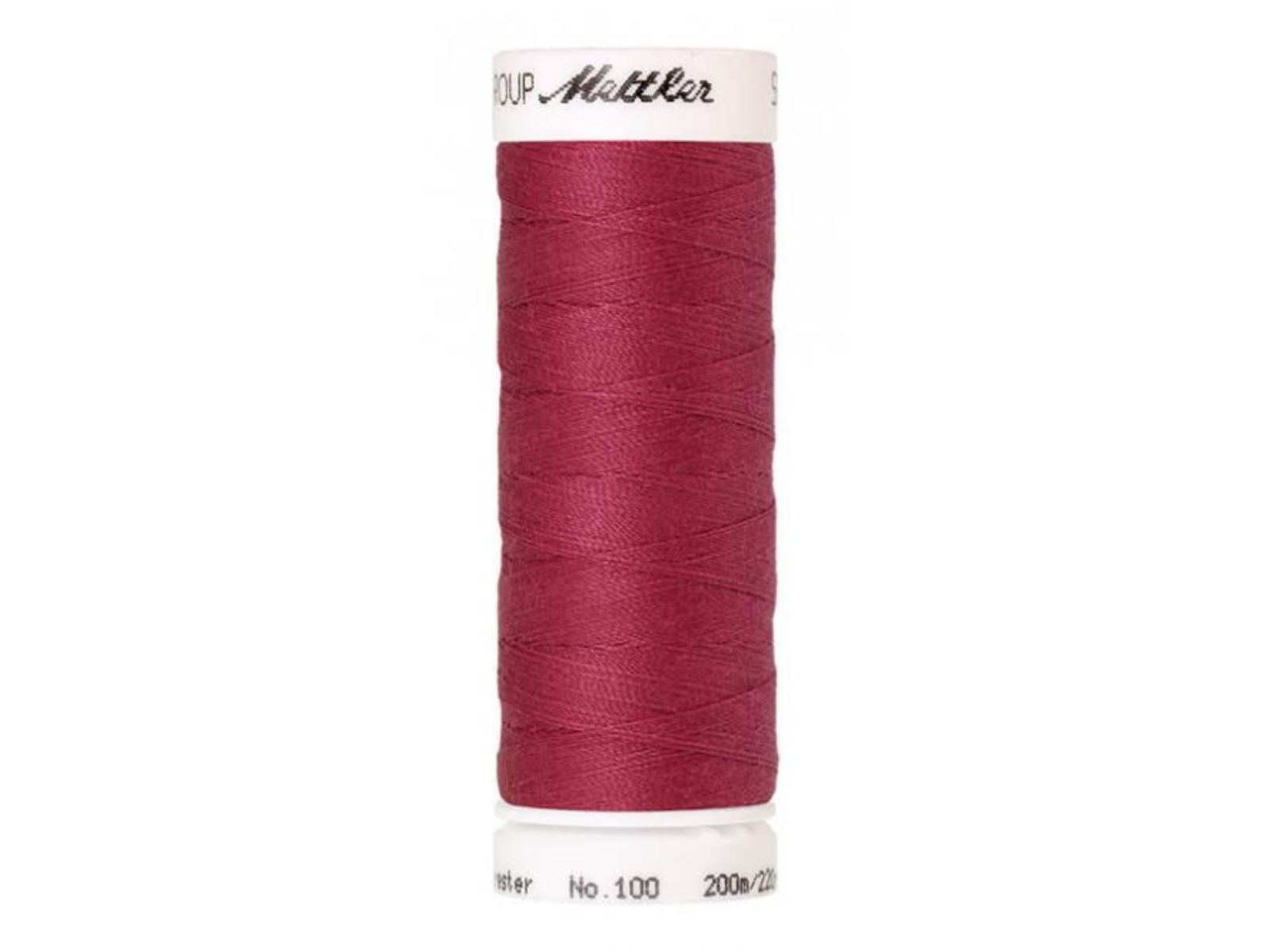 🧵 SERALON® - Allesnähergarn - 200 m • Beige – Rot – Bordeaux - Nähgarn
