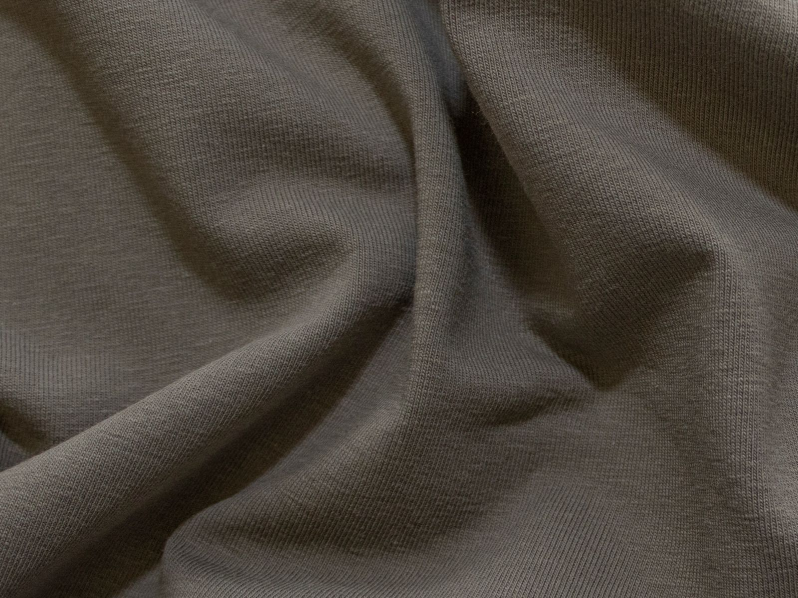 Baumwolle Jersey Stoff - uni