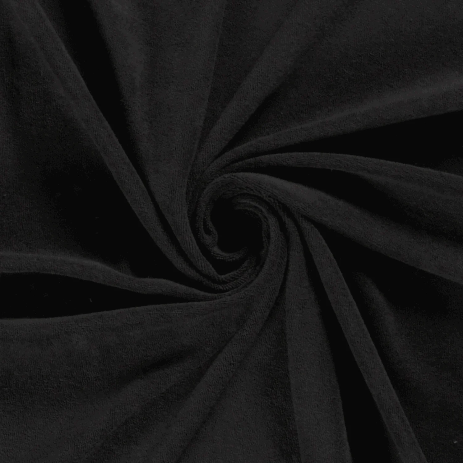 Frottee Stretch Stoff - uni