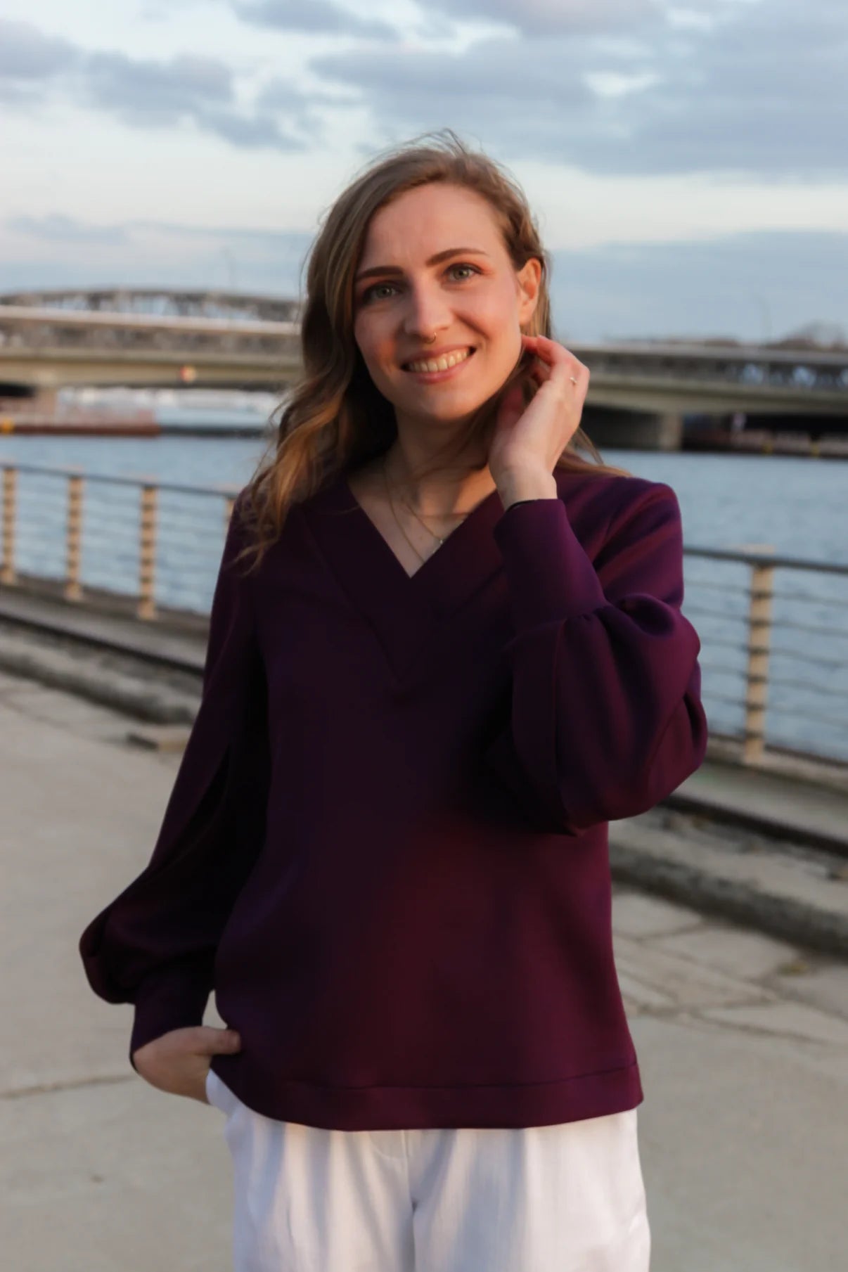 Papierschnittmuster Pulli Umeko