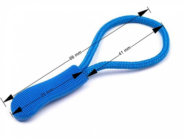 RV-Anhänger/Zipper Schlaufe 6,6 cm 10 Stück