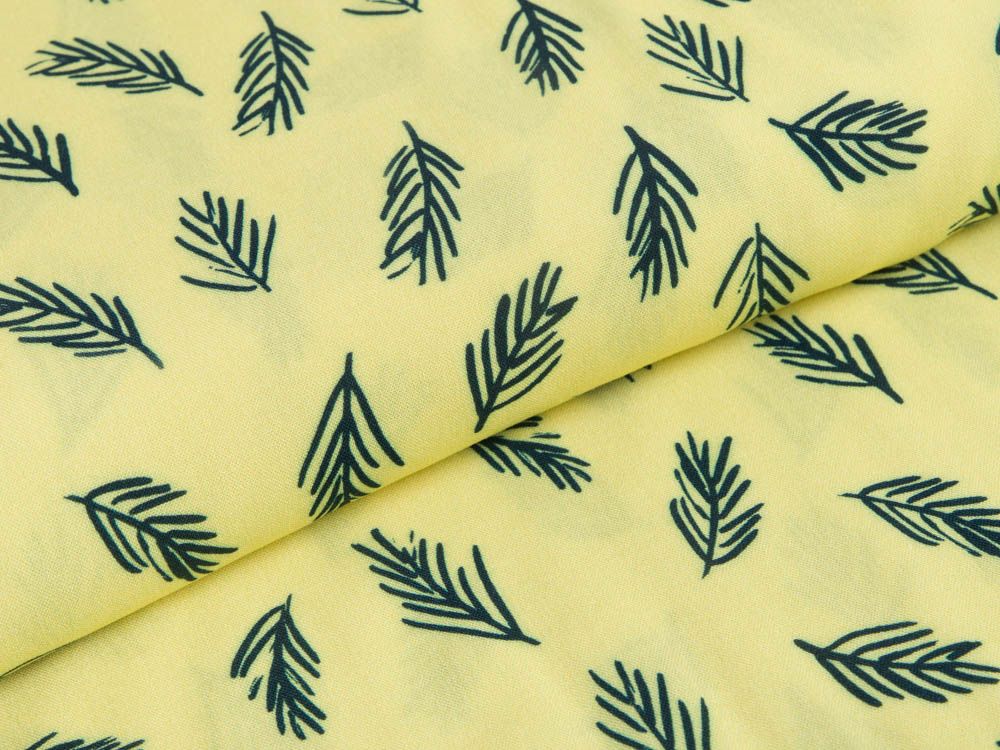 Viskose Leaves by Käselotti - Blätter - sonnengelb