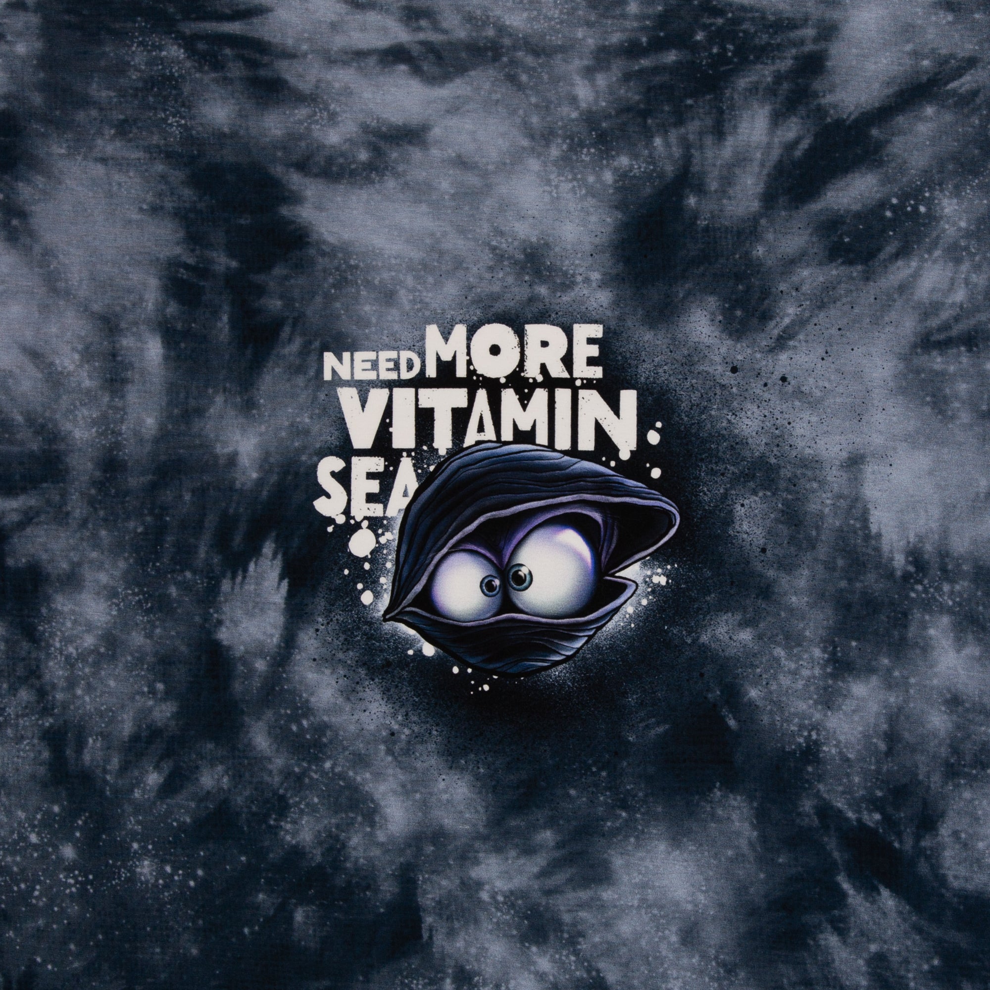 Jersey Swafing PANEL ca. 85 cm x 150 cm Mussel Mo by Thorsten Berger - blau