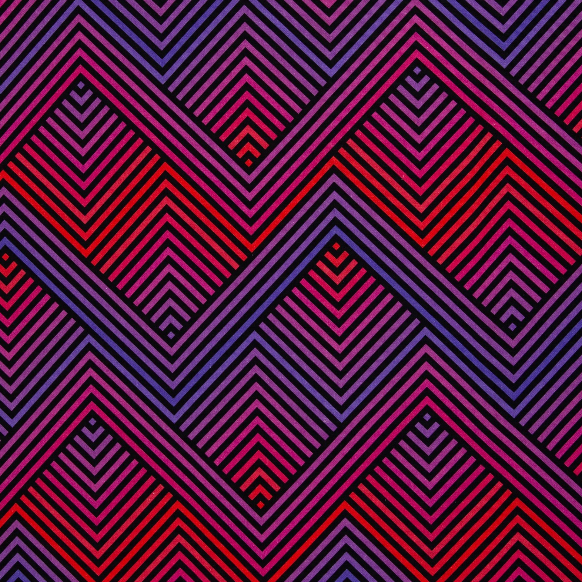 Canvas Swafing - Abby - geometrisch - schwarz/bunt